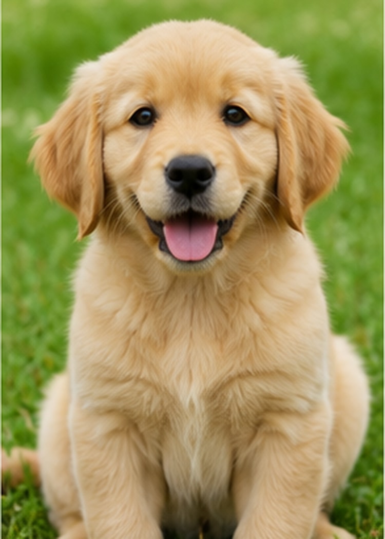 Golden retriever puppy