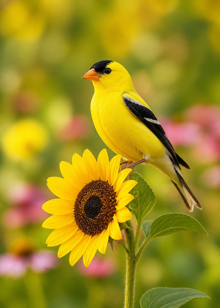 American goldfinch