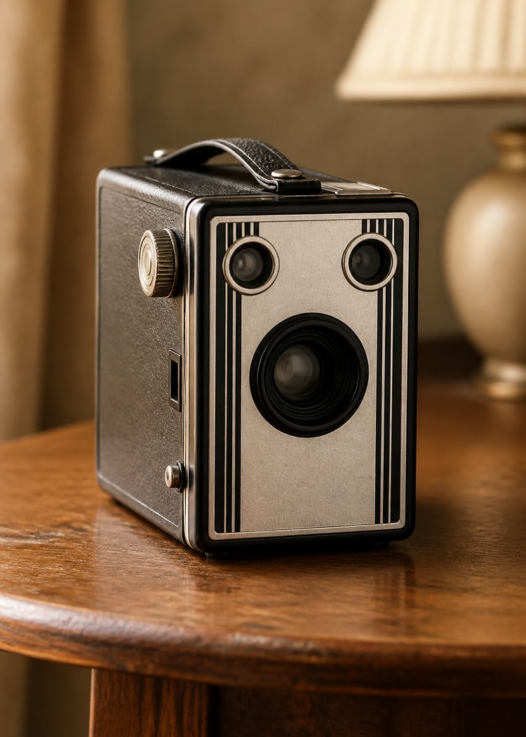 Vintage box camera