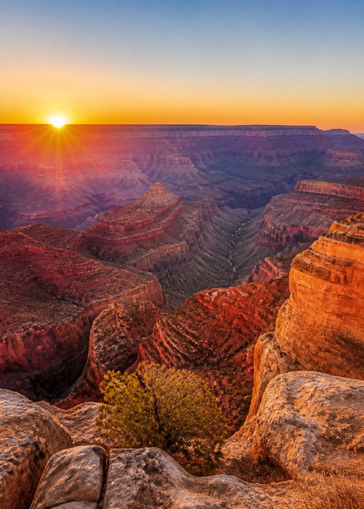 Grand Canyon at sunrise